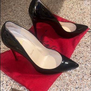 Patent leather pumps so Kate 120